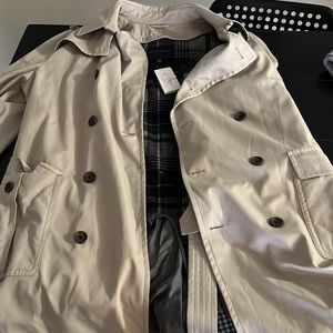 Banana Republic unisex trench coat